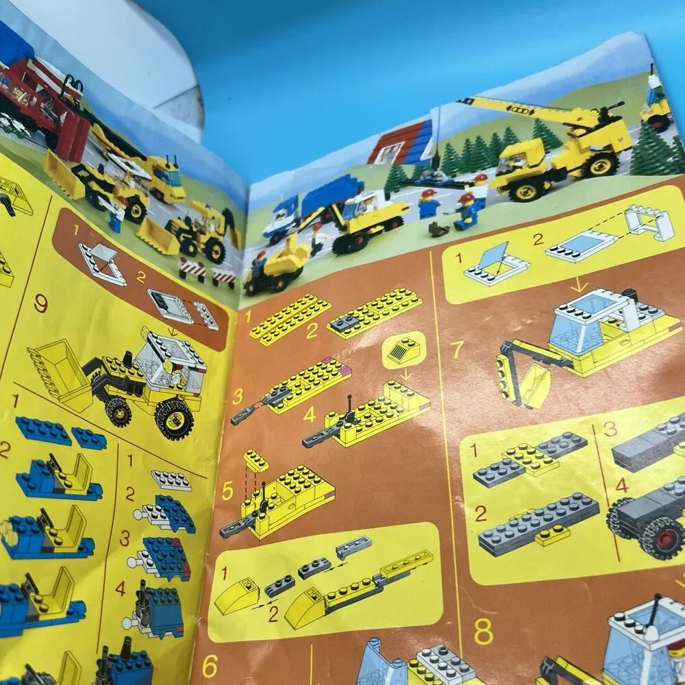 Lego Idea Book # 250 (1987) Instruction Book Build Manual Magazine vintage 80s